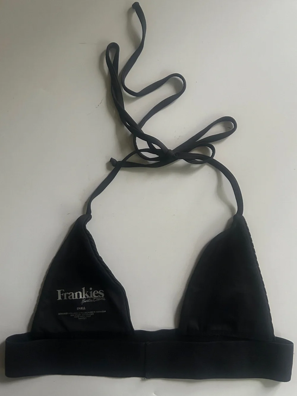 Frankies Bikinis Winnie Black Top